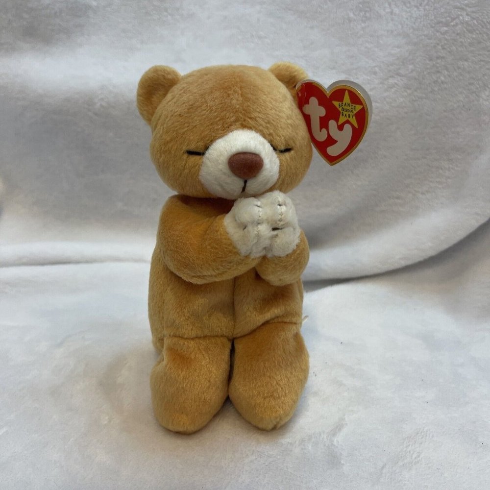 TY Beanie Baby Hope the Praying Bear 1999